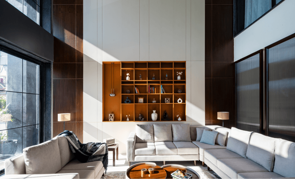 The Brick House — living