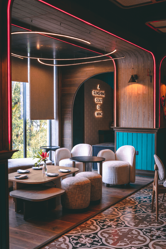 FARZI Cafe — lounge