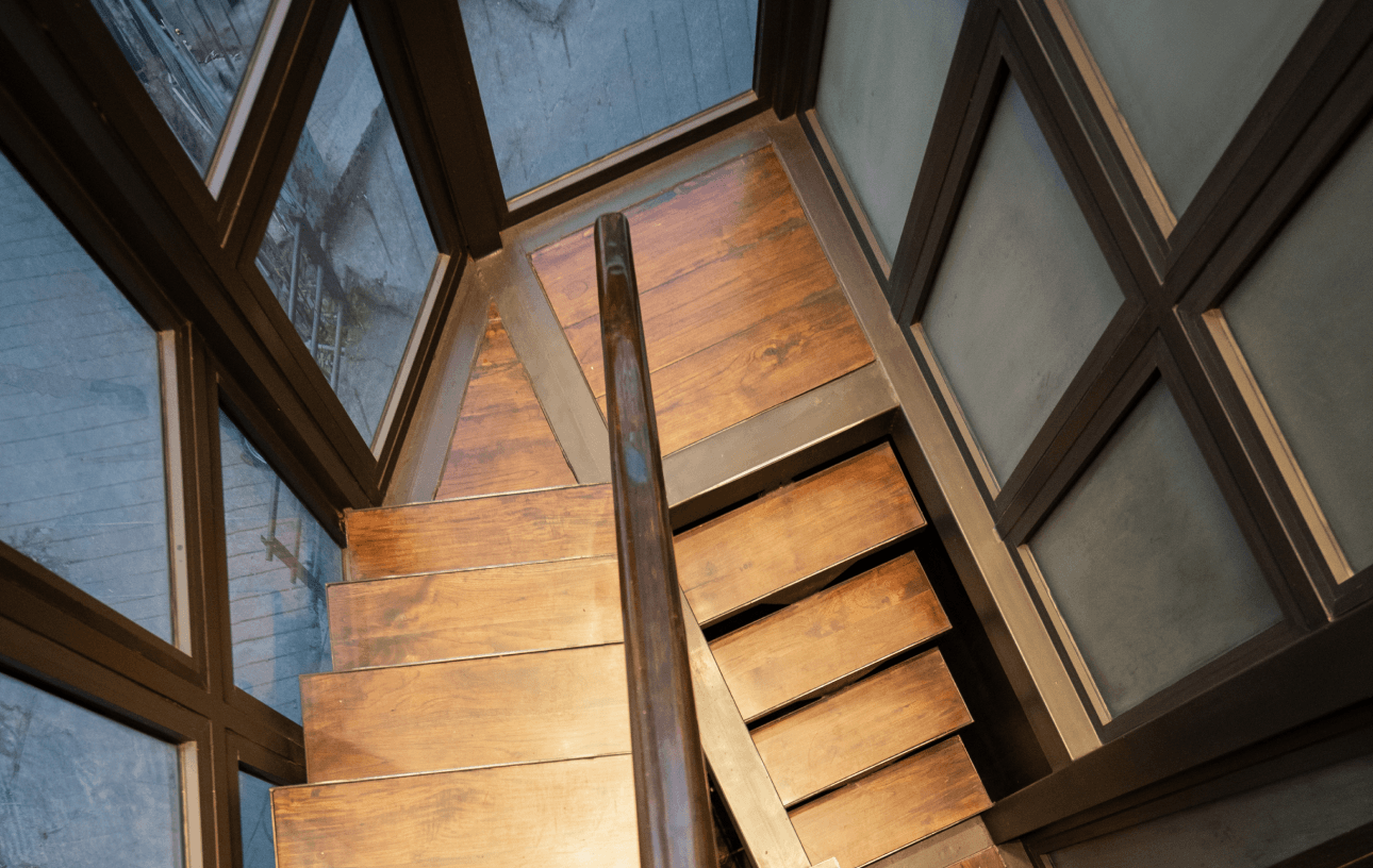 Mystic Fox — staircase