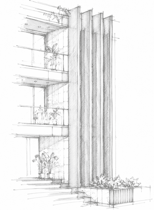 Rivulet — architectural drawing