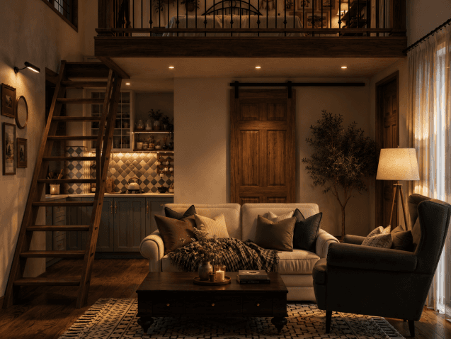 Tao's Nook — living